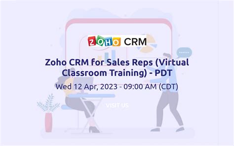 zoho crm training for sales reps